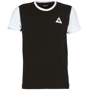 Le Coq Sportif Palavi T Noir - T-Shirts Manches Courtes Homme Boutique